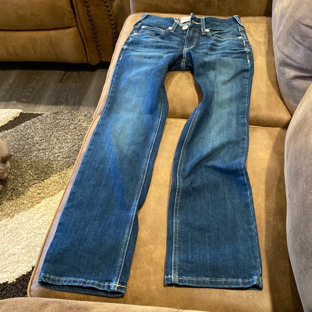 Ariat womens straight leg jeans size 26 S